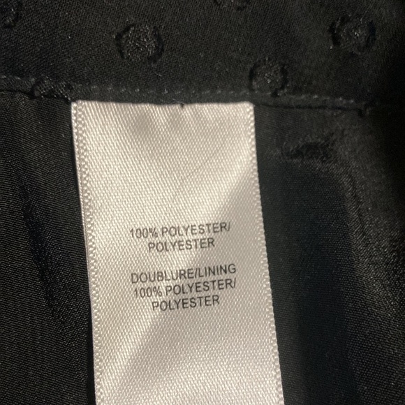 Chic by Jacob black skirt with dot pattern - Picture 4 of 4